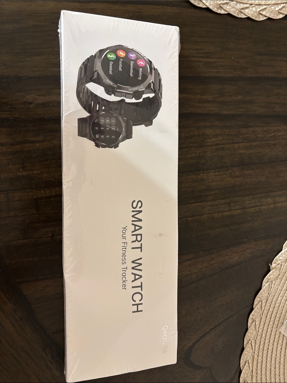 Black Smart Watch Fitness Tracker - Unbranded
